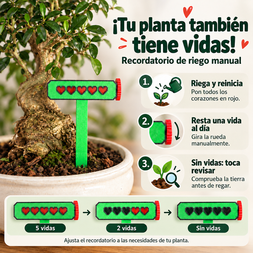 Barra de vida para plantas